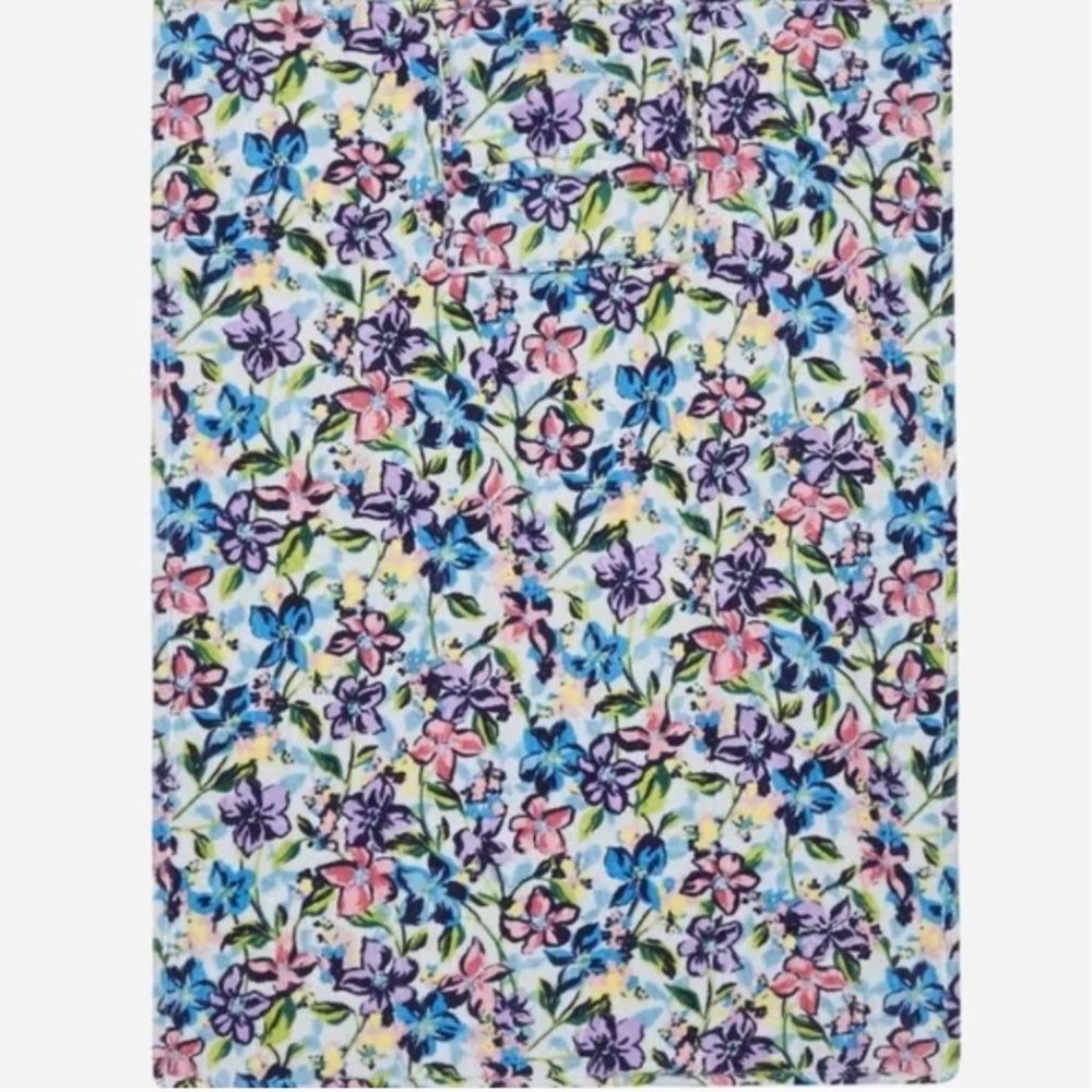 NEW! Vera Bradley Fleece Travel Blanket Marian Floral